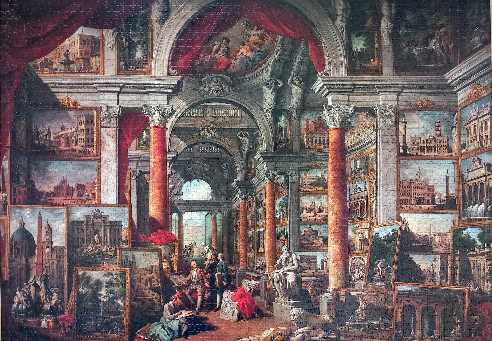 Picture Gallery with Views of Modern Rome