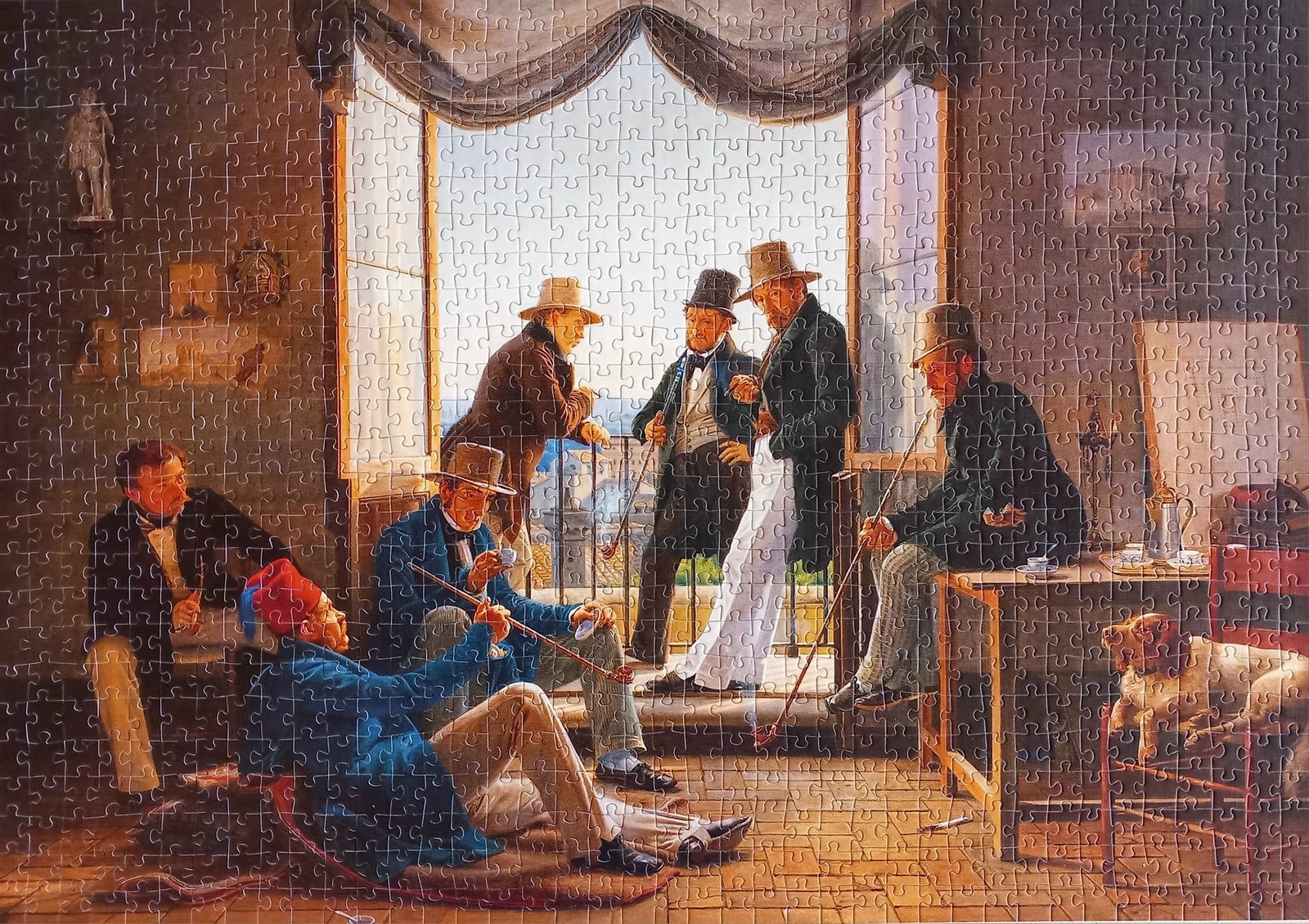 A Group of Danish Artists in Rome